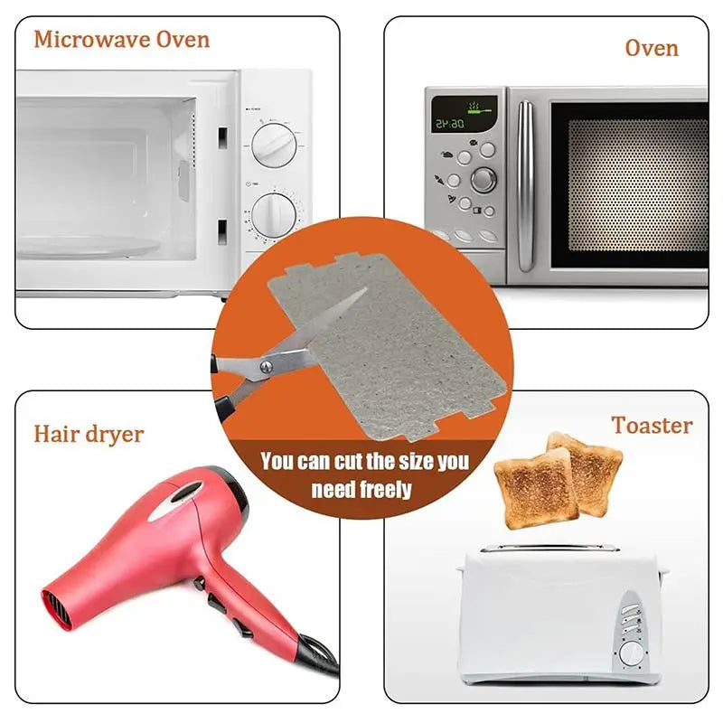 5 Universal Cuttable Heat-resistant Hair Dryers Toasters Qme
