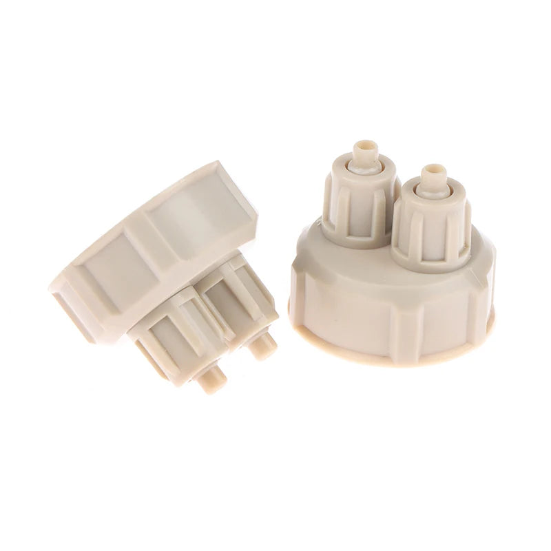 Aquarium CO2 System Tube Valve Guage Bottle Cap Fish Tank Live Plant Qme