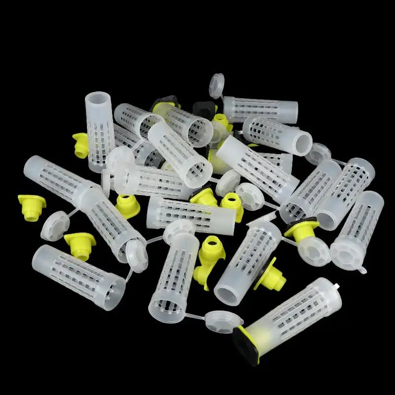 Queen Bee Protection Cage Plastic Rearing Beekeeping Tools Catcher Qme Default Title