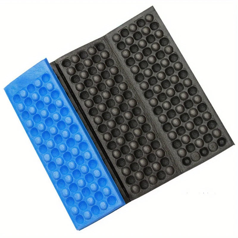 1 Outdoor Portable Waterproof and Moistureproof Honeycomb Picnic Mat Qme Blue