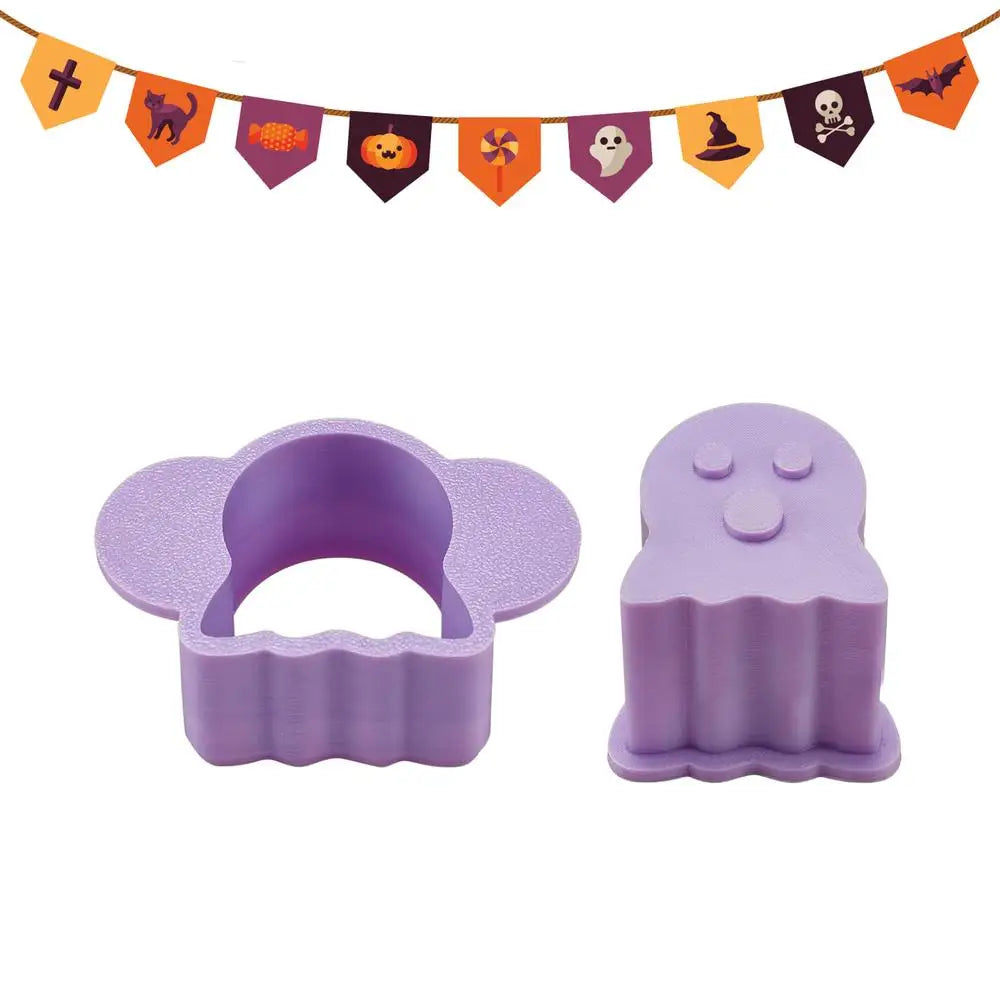 Halloween Baking Mold Resin Casting Moulds Festive Non-stick Craft Qme Purple China Mainland