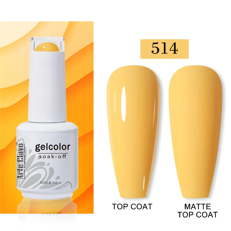 Arte Clavo Gel Nail Polish Spring 140 Colors Summer Decoration Semi