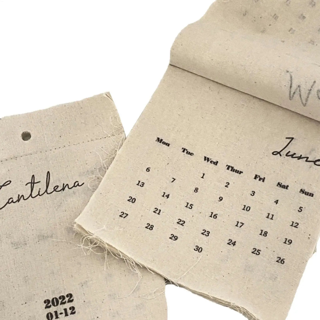 2026 Calendar Wall 12-Month Textile Planner Planning Hangable Calendar for Home Living Room Bedroom Study Homeowners School Qme