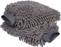 Car Wash Mitt, 2PACK Chenille Microfiber Wash Mitt, Scratch-Free & Lint-Free, Rich Foam, Highly Absorbent, Double Sided, Wash Mi Qme Default Title