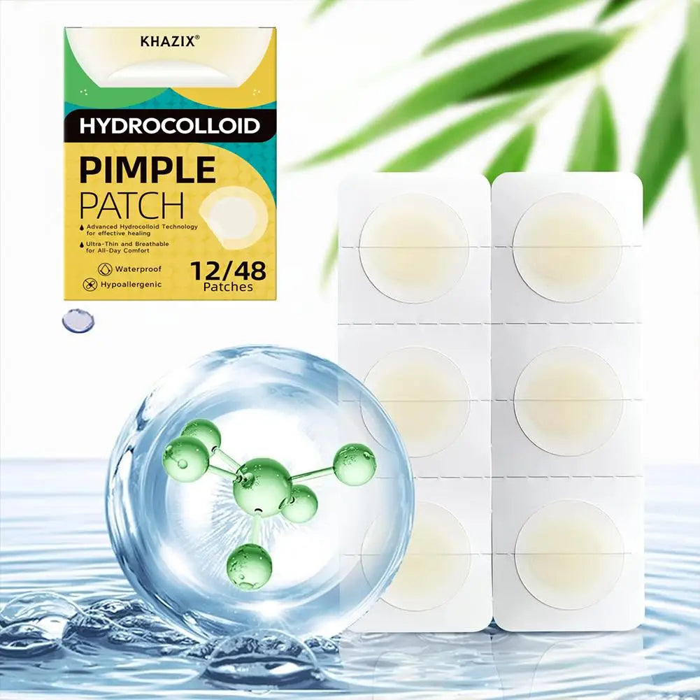 12 24Counts Invisible Hydrocolloid Pimple Patches Breakouts Thin Qme