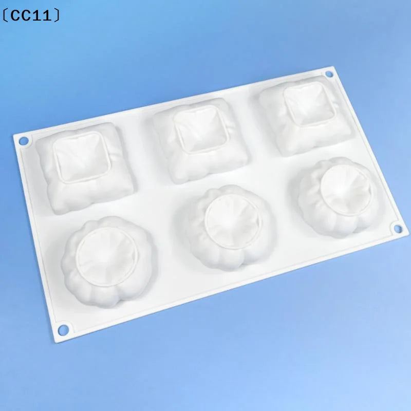 Pillow Design Mousse Cake Mold Knitting Wool Ball Shape Silicone Qme
