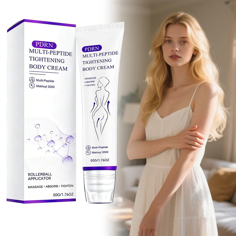 Rolling Facial Care Cream Pdrn Body Lotion Built-in Massager Qme