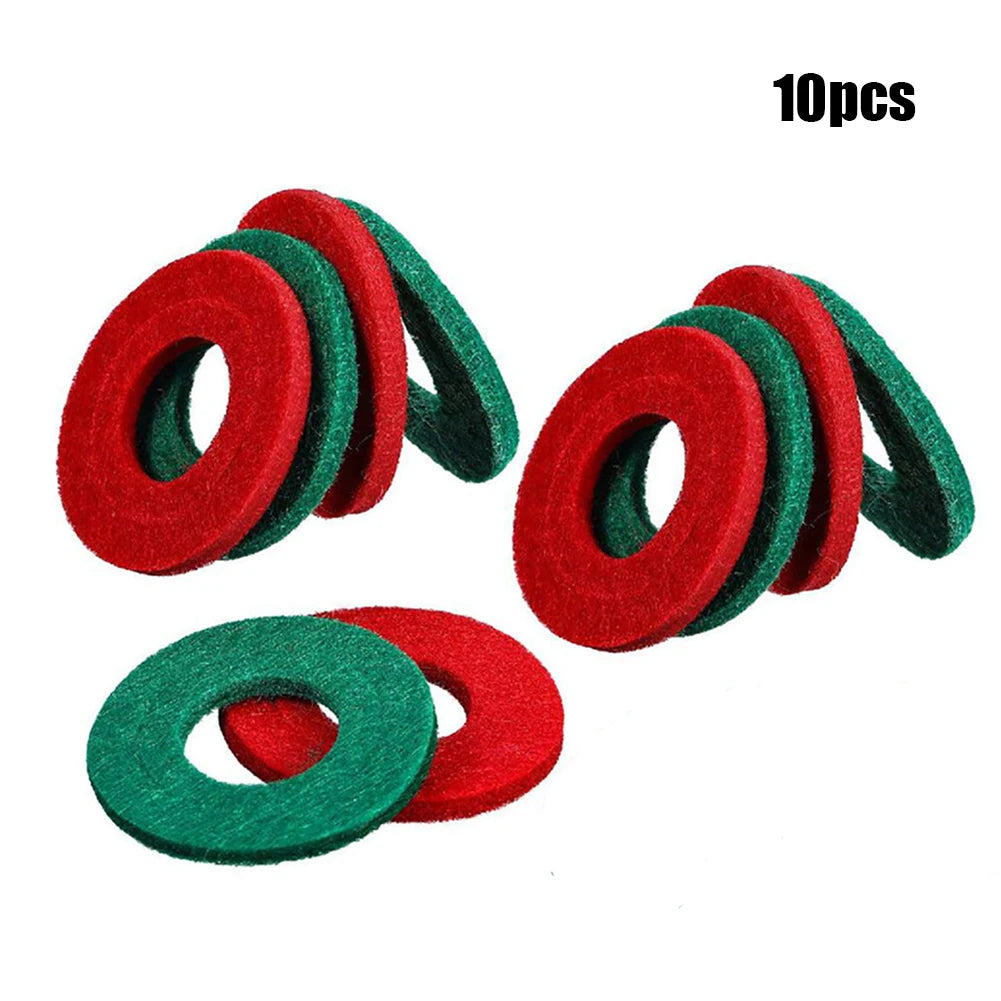 10pcs Auto Car Battery Terminal Protector Gasket Pad Battery Terminal Anti-Corrosion Washer Ring Mat Car Accessories Qme Default Title