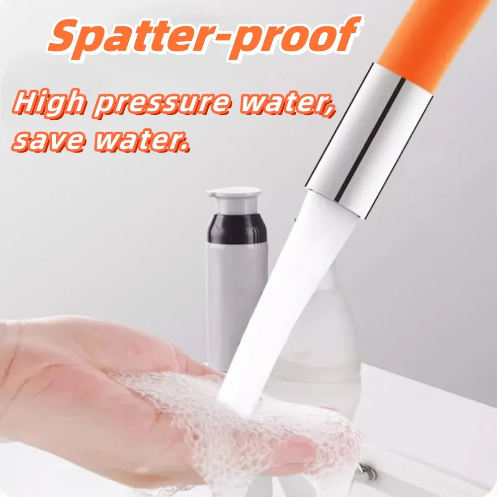 20/30/50cm Silicone Faucet Extender Bendable Kitch Bathroom Balcony Faucet Extension Tube Universal Anti-splash Home Accessories Qme