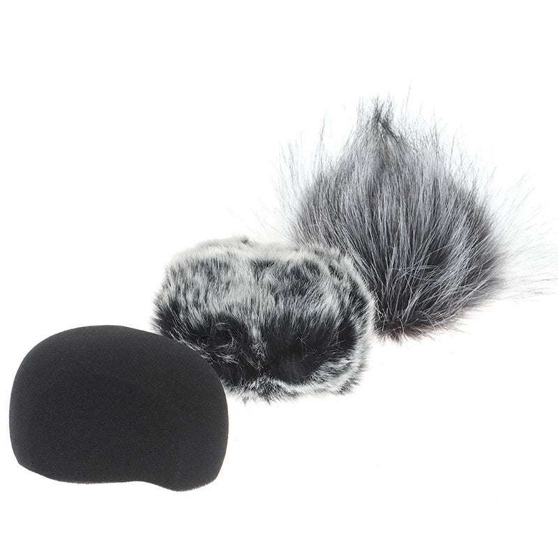 Foam Mic Wind Cover Furry Windscreen Muff ZOOM H5 H6 Recorder Qme