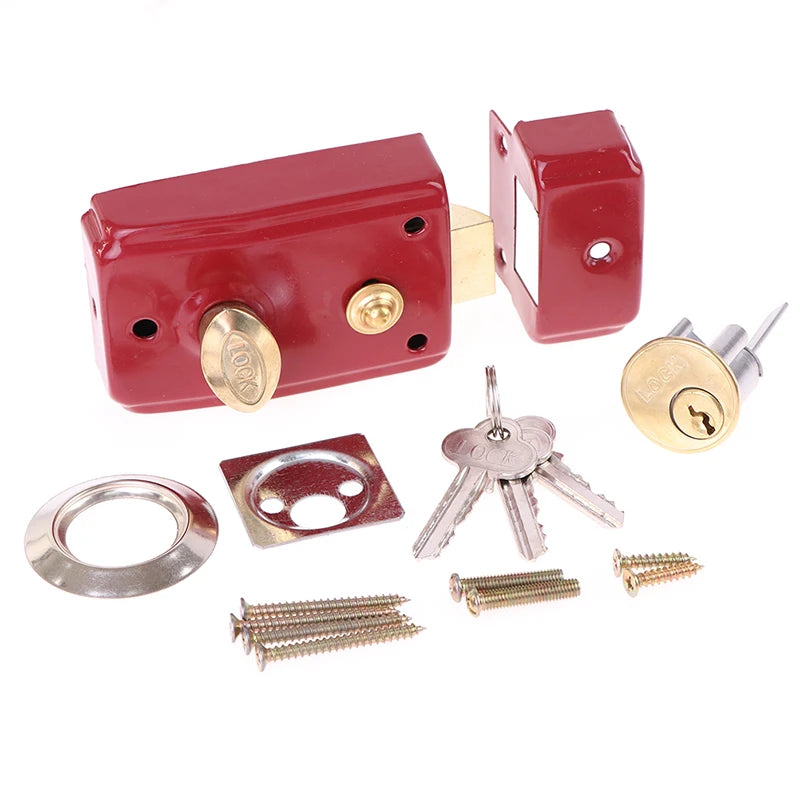 ^Anti-Theft Home Strong Universal Heavy-Duty Door Lock Lock Indoor Mortise Lock Qme