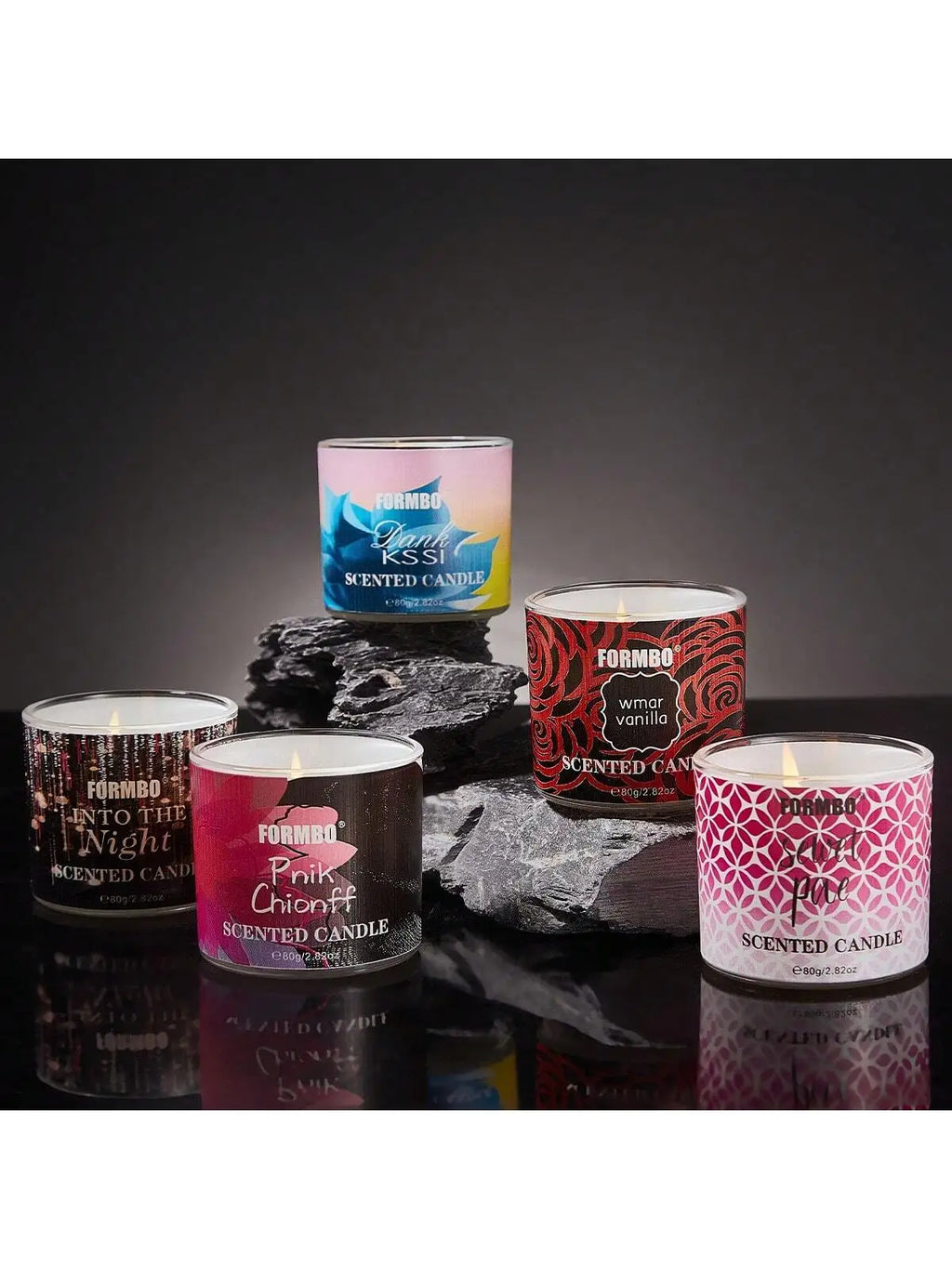 Smokeless Aromatherapy Candle Ornaments Home Indoor Long-lasting Qme