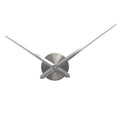 NewPractical Big Size for 3D Wall Clock Modern Home Decor Brief DIY Large Clock Needles Quartz Hour Hands Accessories Mechanism Qme Silver