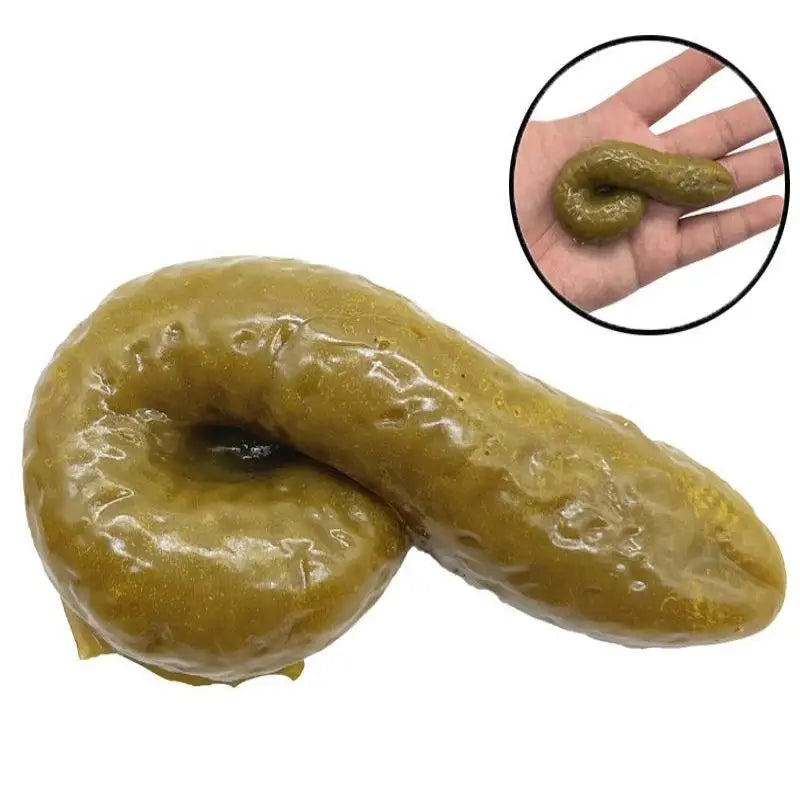 Fake Poop Shit Prank Antistress Gadget Realistic Funny Toys Props Qme