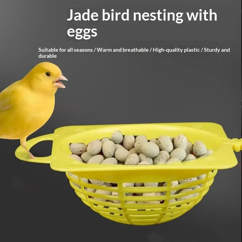 Birds Breeding Resting Hatching Tools Birdcage Accessories Plastic Qme