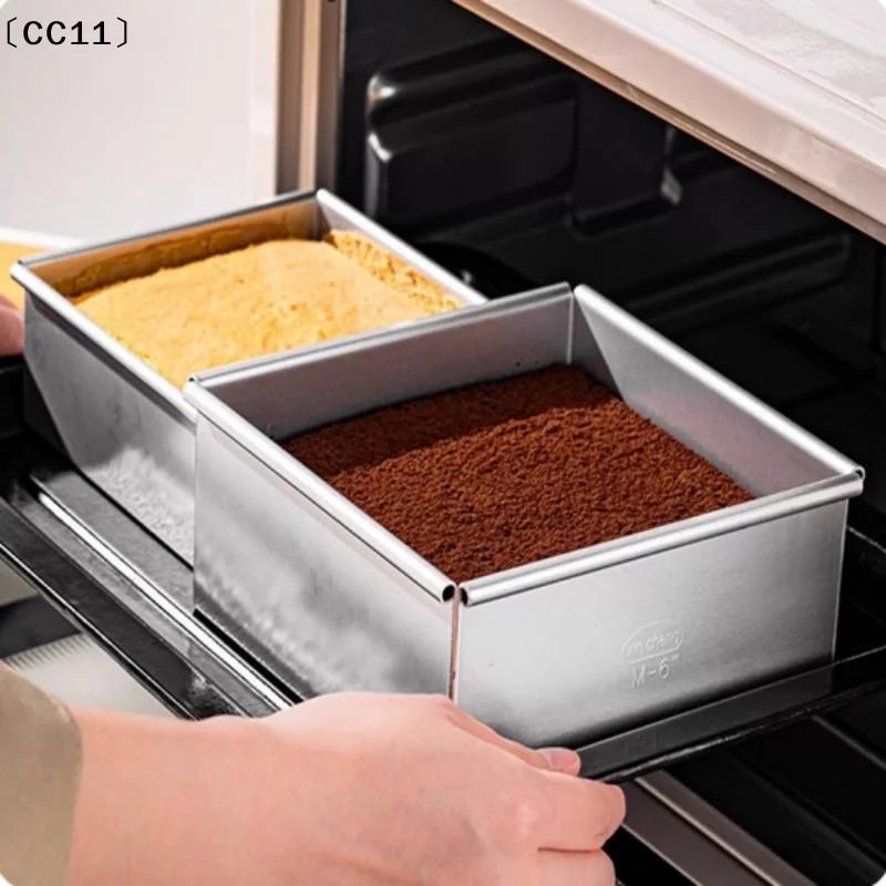 4 5 6 8 Tiramisu Muffin Pan Aluminum Alloy Square Cake Baking Mould Qme