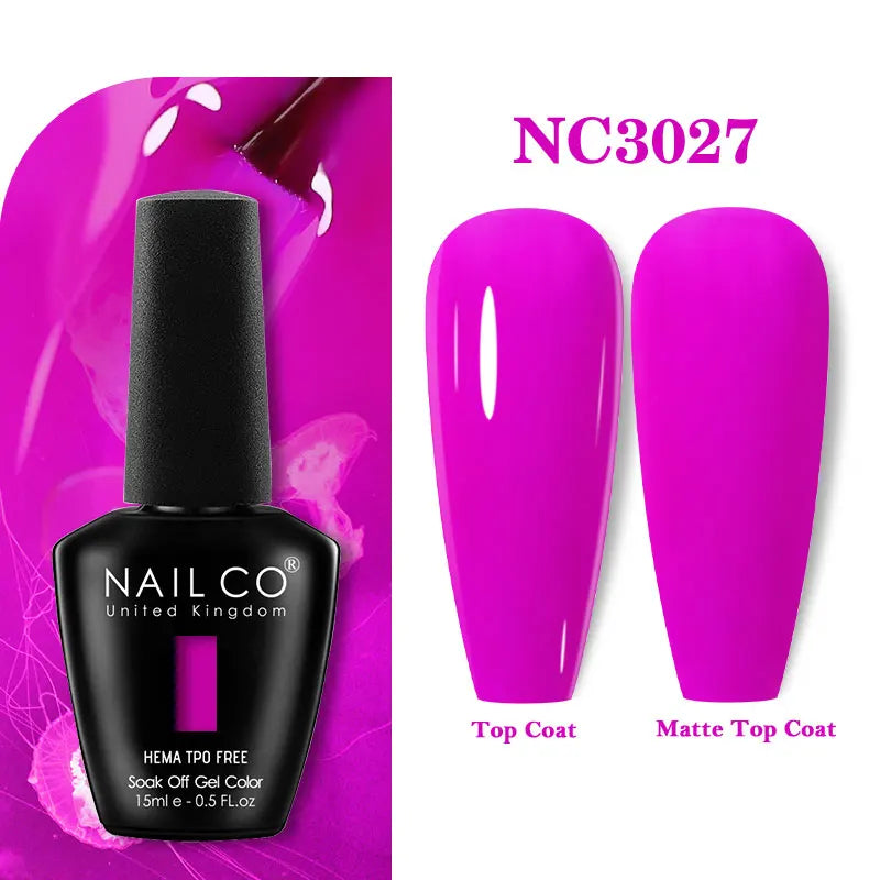 NAILCO Fresh Gel Nail Polish Nails Semi-permanent Varnish Hybrid