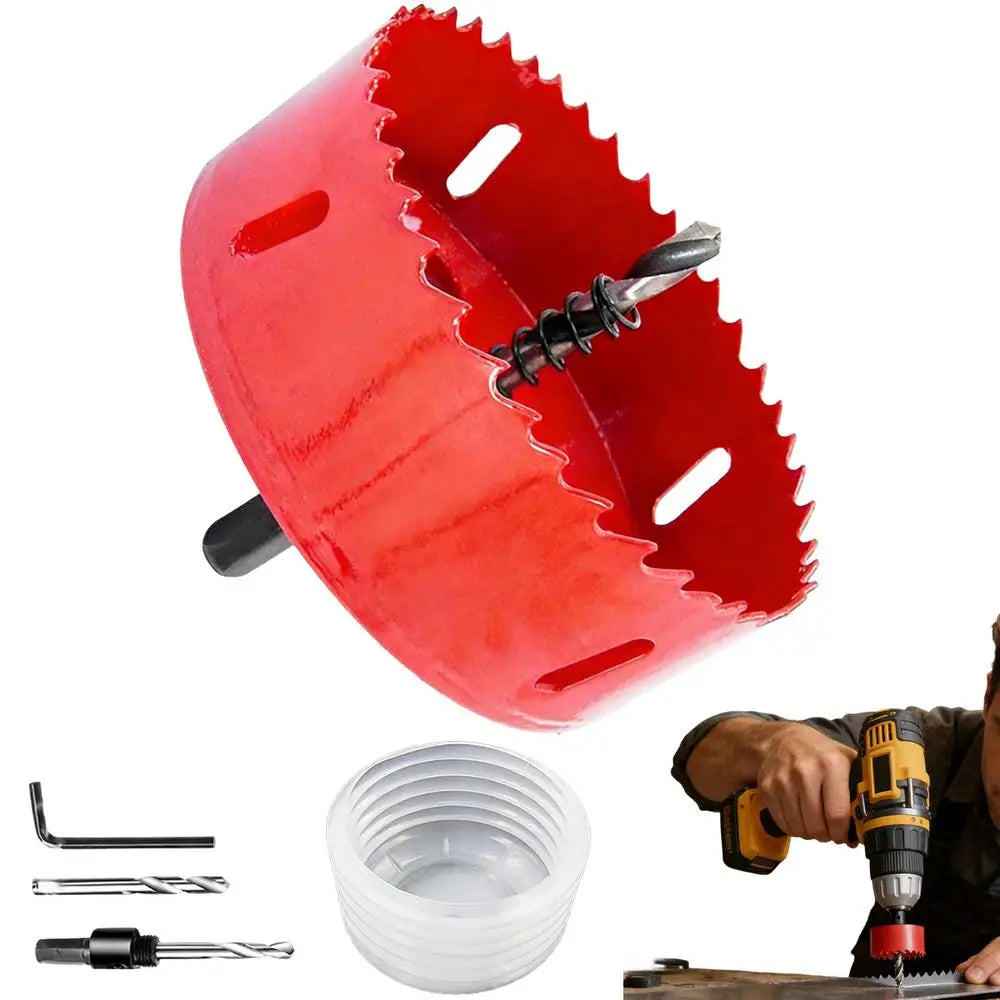 Hole Saw Dust Collector Drilling Accessories Drill Catcher Home Qme China Mainland 105mm