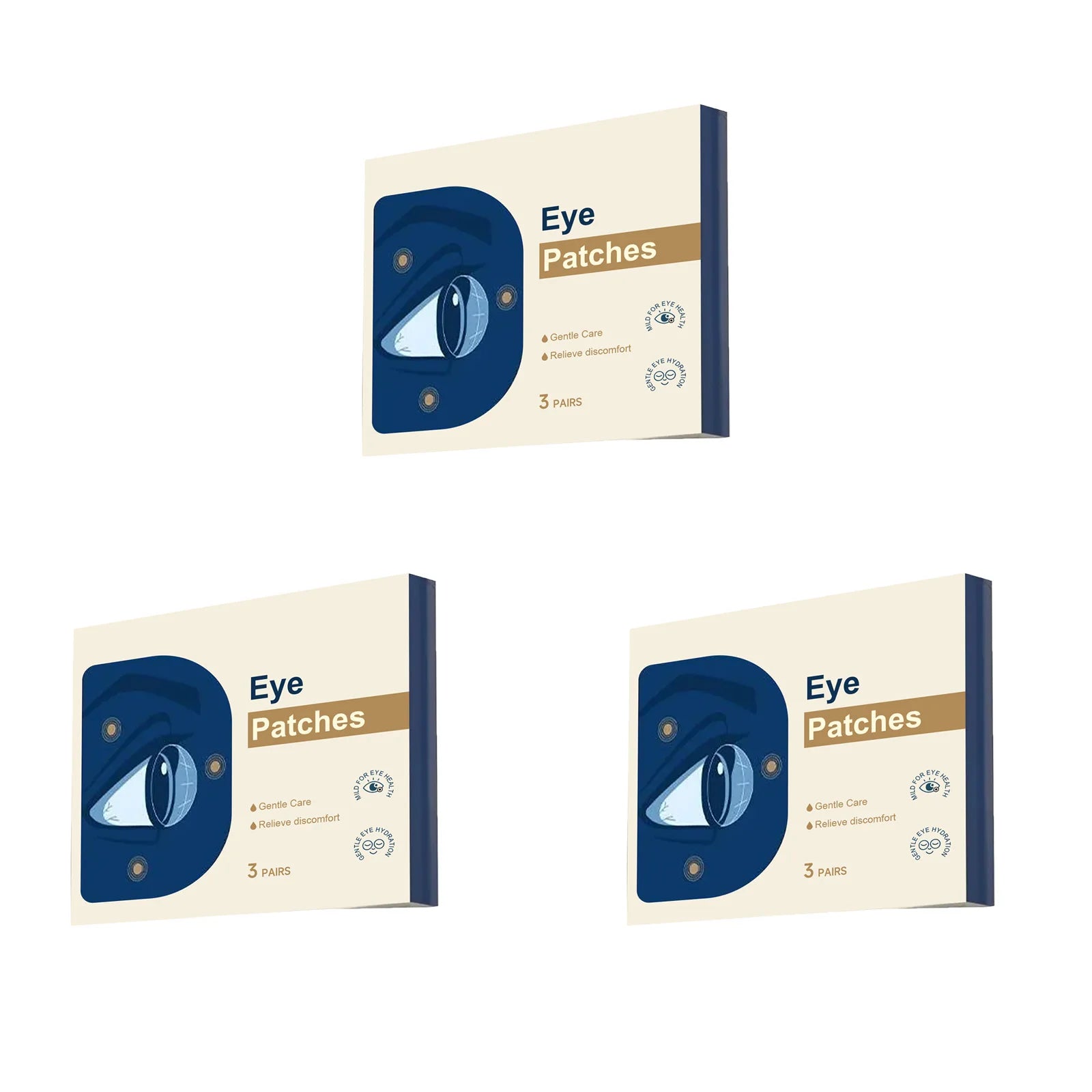 Cooling Eye Patches for Tired Eyes Soothing Hydrating Eye Care Under Eye Gel Mask for Dark Circles Puffy Eyes Travel Friendly Qme 9 Pairs