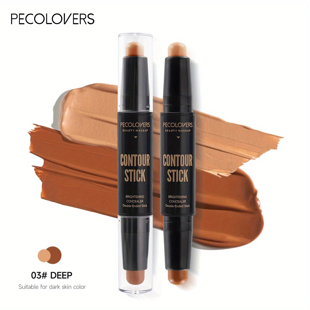 Makeup Base Foundation Stick Face Bronzer Concealer Contouring Beauty Qme 03