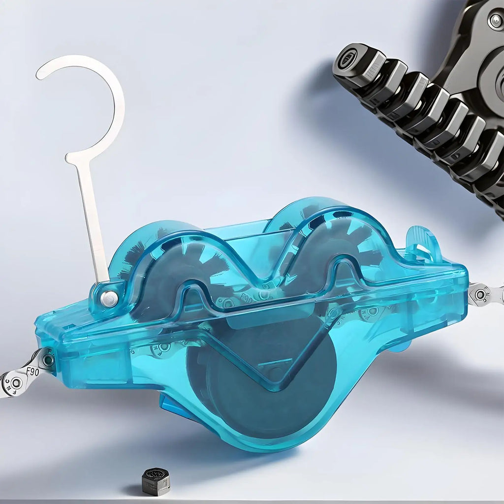 Cycling Chain Cleaner Kit Cycle Chain Scrubber Cleans Tool Portable Cleaning Tools Bike Accessories for Road Mountain Fitness Qme