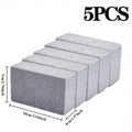 5 BBQ Cleaning Brick Small Grey Grill Plate Tool Grease Pumice Stone Qme 5pcs