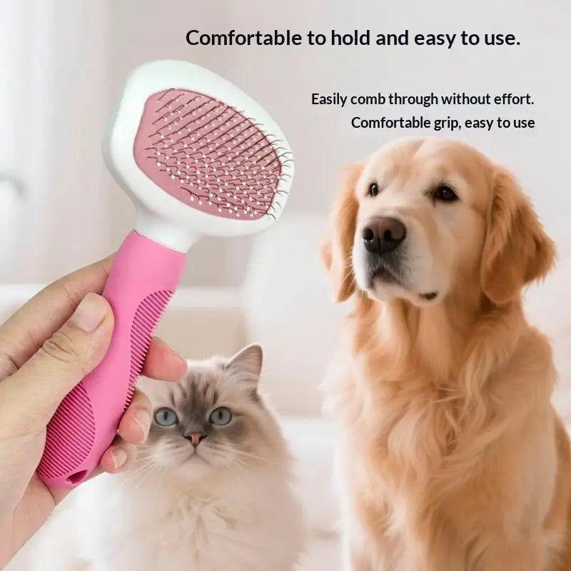 No Hurt Combs Cat Hair Knot Cleaning Brushes Pet Accessoriesdog Brush Qme