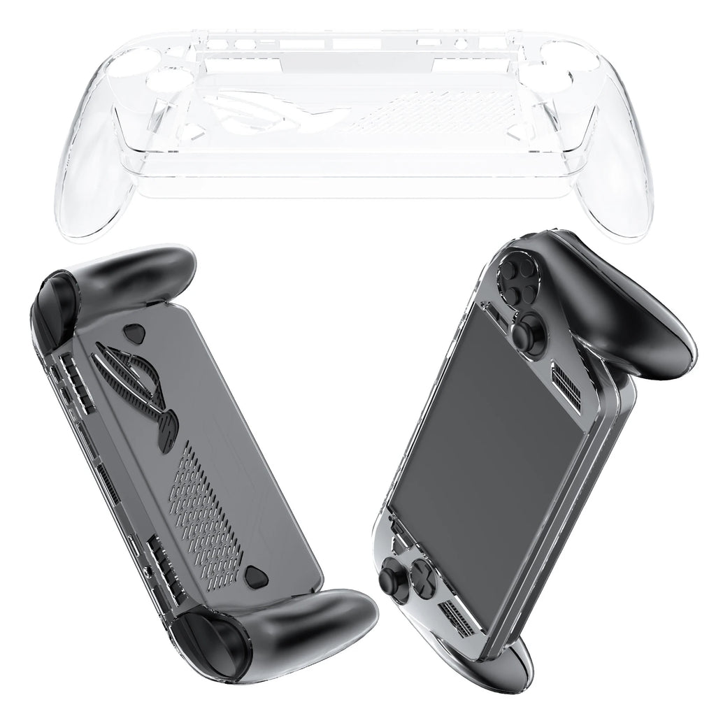 Clear Shockproof Cover Lightweight Protector Shell Sleeve Anti-Scratch Anti-Drop Compatible with ROG Xbox Ally/Ally X Console Qme
