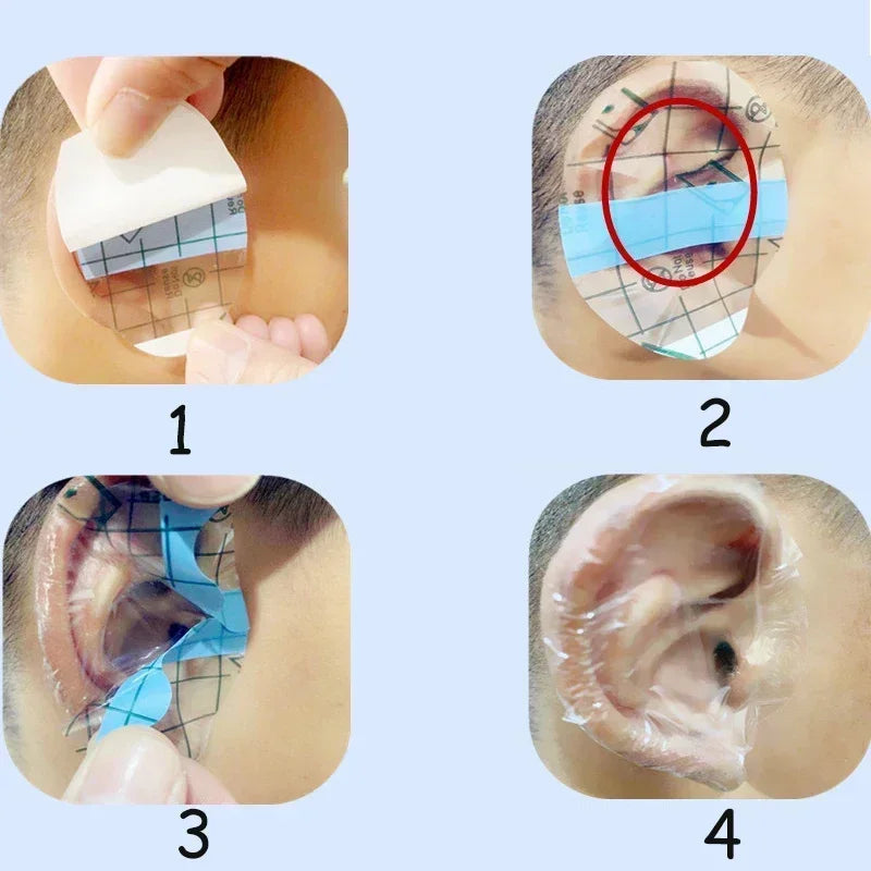 20 60 Baby Shampoo Ear Covers Waterproof Kids Shower Swimming Qme