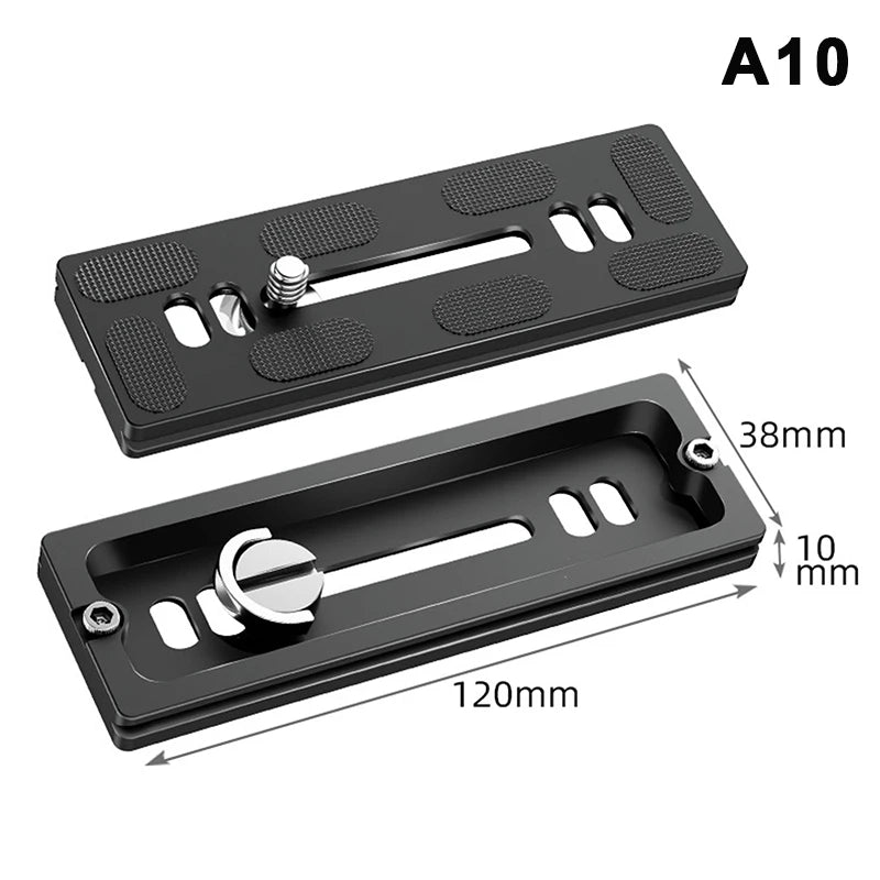 1 4 Screw Tripod Quick Release Adapter Aluminum Alloy Designed Qme A10