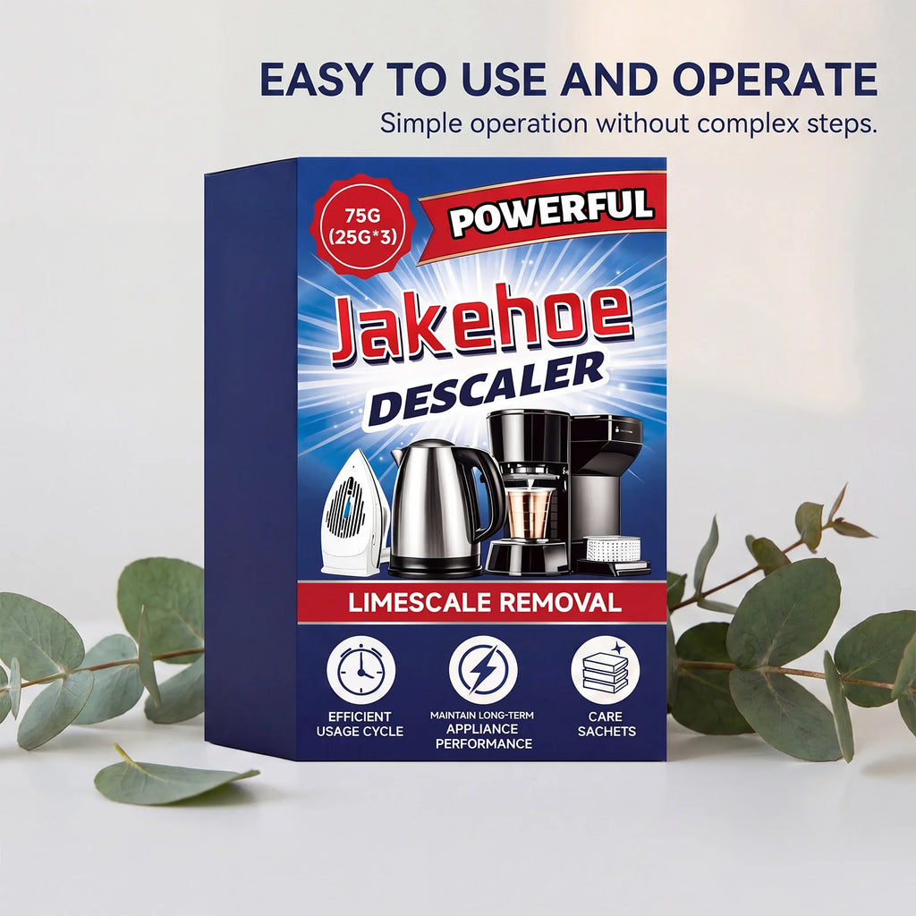 JAKEHOE Multi-purpose Descaler Remove Hard Water Deposits Clean Parts Maintain Appliance Performance Powerful Limescale Remover Qme
