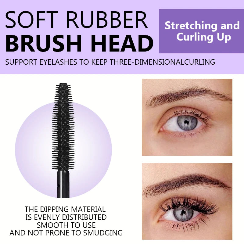 Mascara Fast Drying Film Forming Long Lasting Waterproof Sweatproof Qme