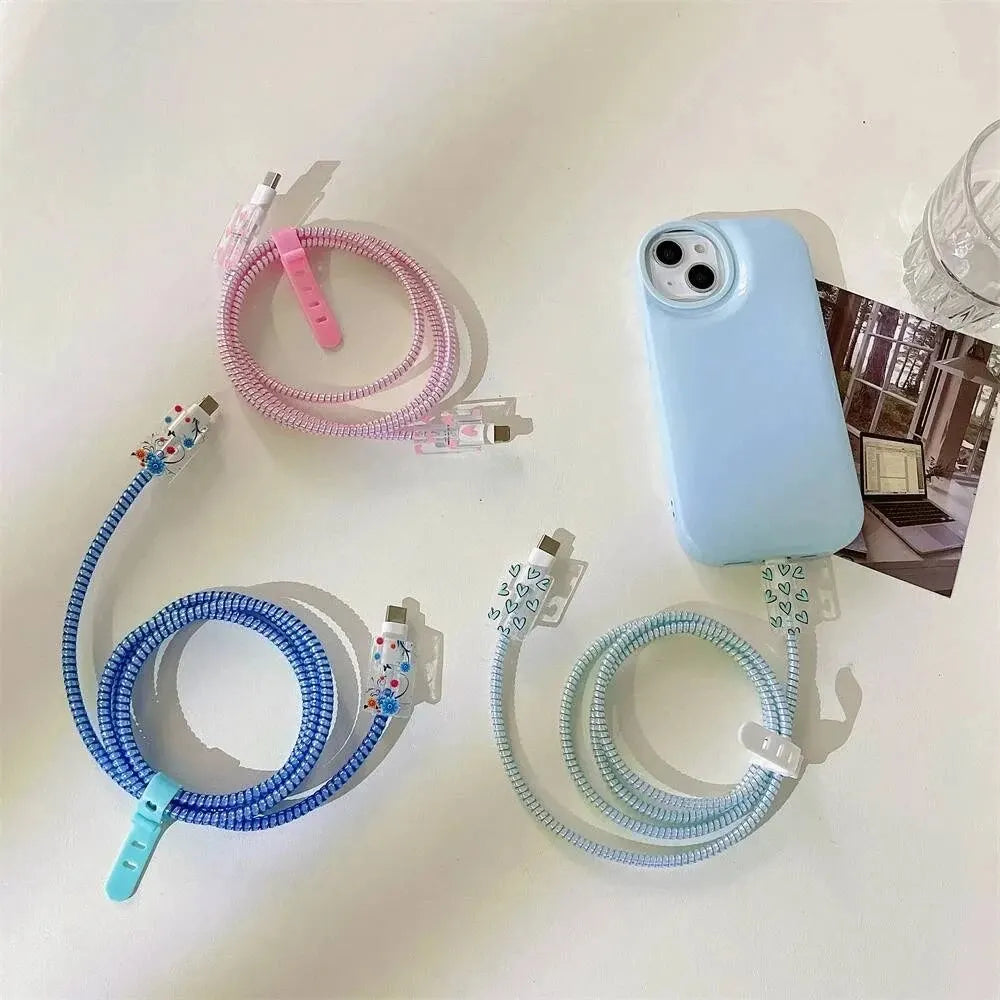 Case For Apple 18/20w Charger Protective Case Is Applicable to iPhone 14/13 Data Cable Head Bite Protector Shell Qme
