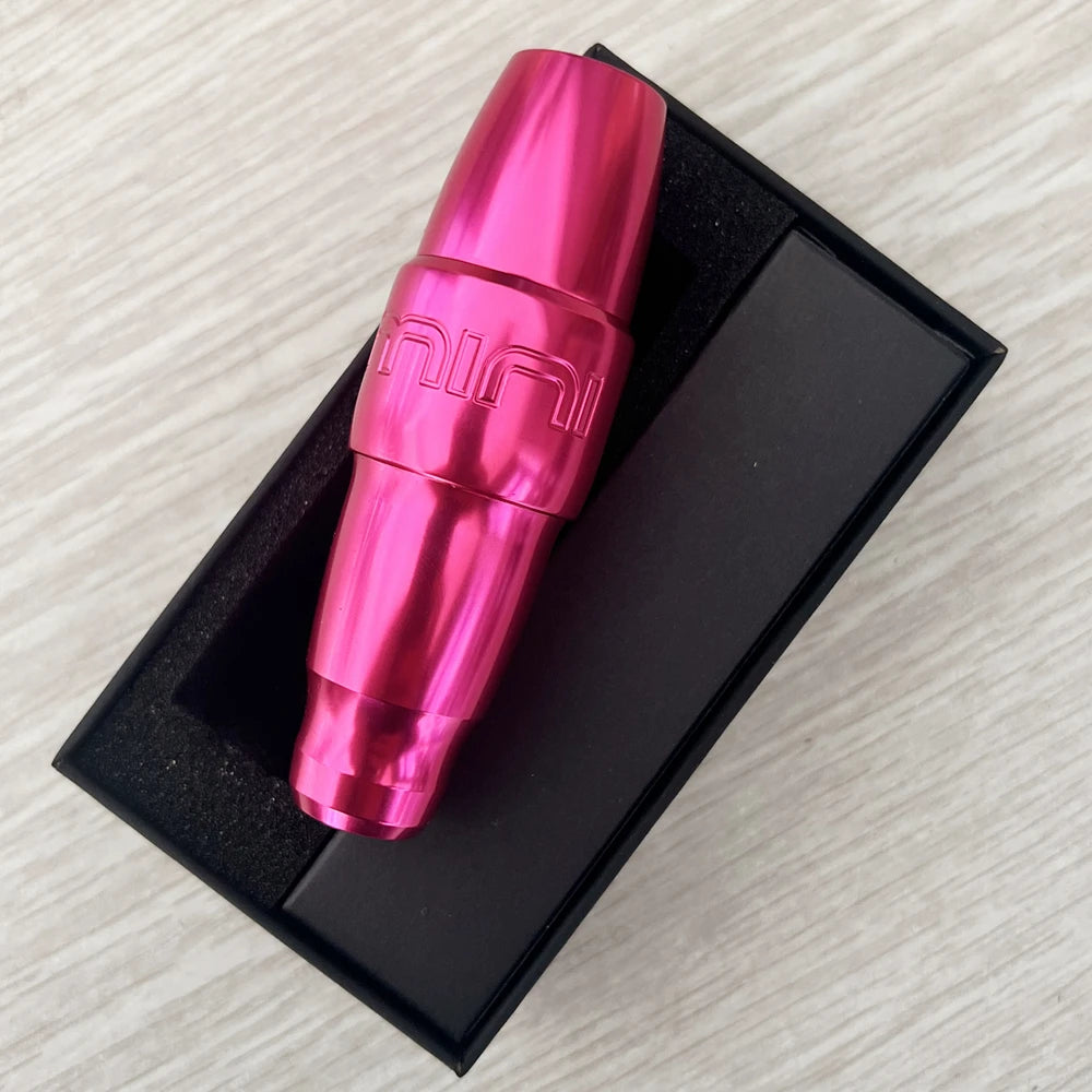 Brand New MINI PMU Permanent Makeup Tattoo Pen Machine Gun Kit Set Rotary Swiss Motor For Eyebrow Lip With Carry Case Box Supply Qme