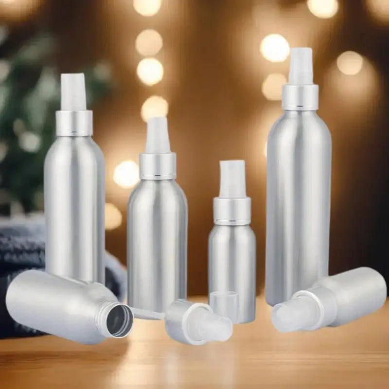 50 100 120 150 200 Empty Aluminum Spray Bottles Lightweight Qme