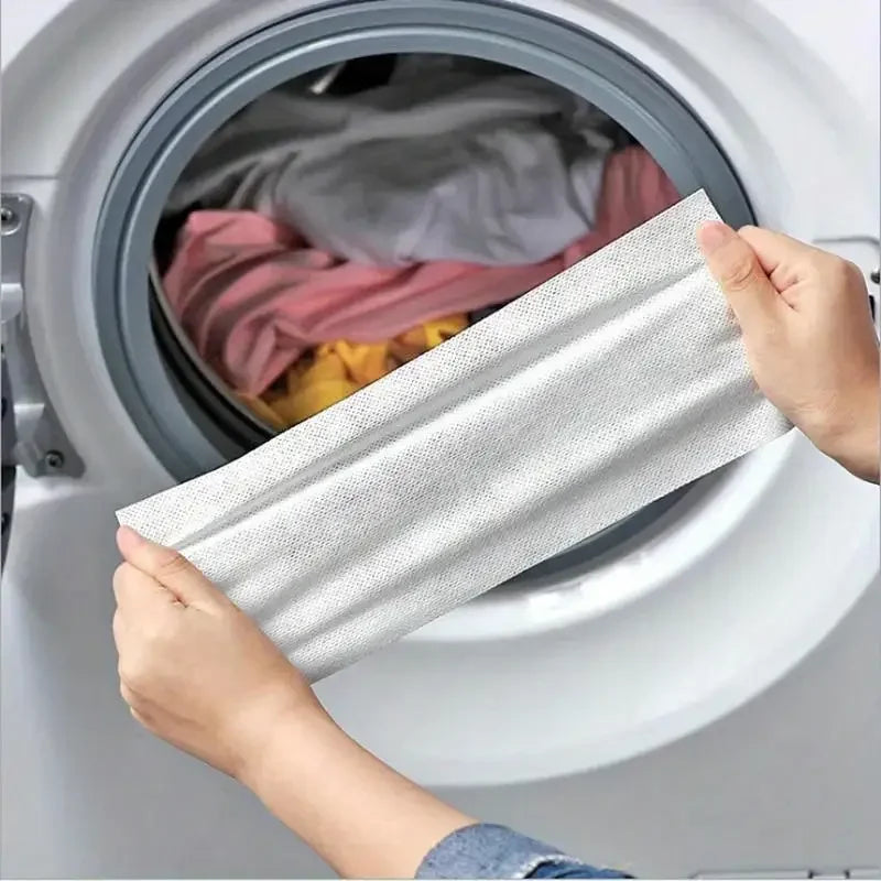 100/50/30PCS Laundry Color Absorbing Paper Anti-dyeing Laundry Tablets For Washing Machine Clean Clothes Color Catcher Sheets Qme