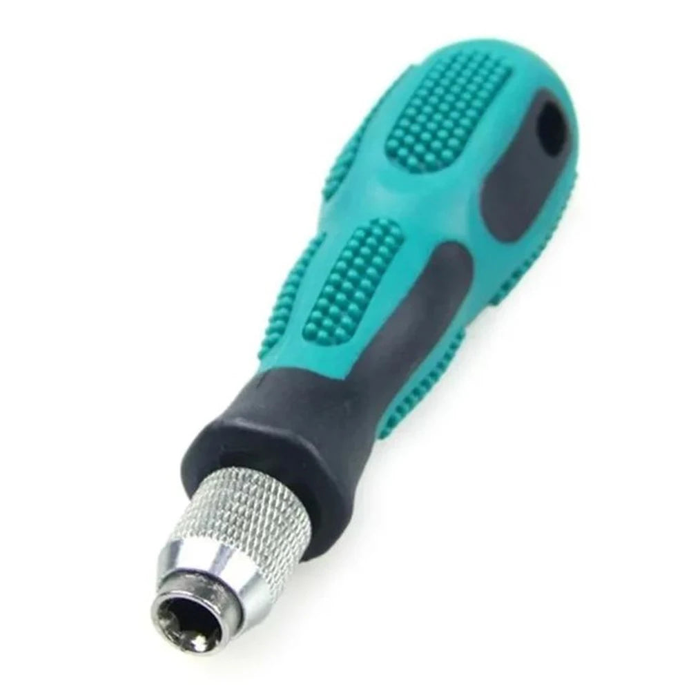 1pc Screwdriver Handle With Self-Locking Non-Slip Screwdriver Bit Holder For Screwdriver Bit Holder Electrician Power Tools Qme Default Title