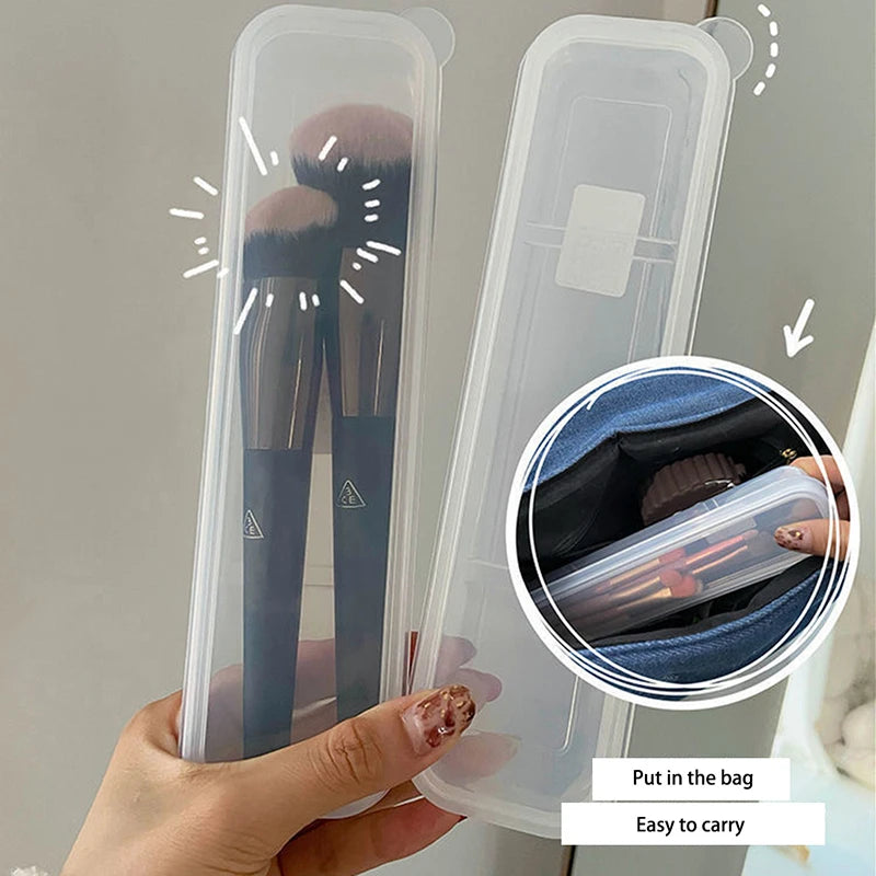 Portable Women Cosmetic Storage Organizer Makeup Tools Brush Qme
