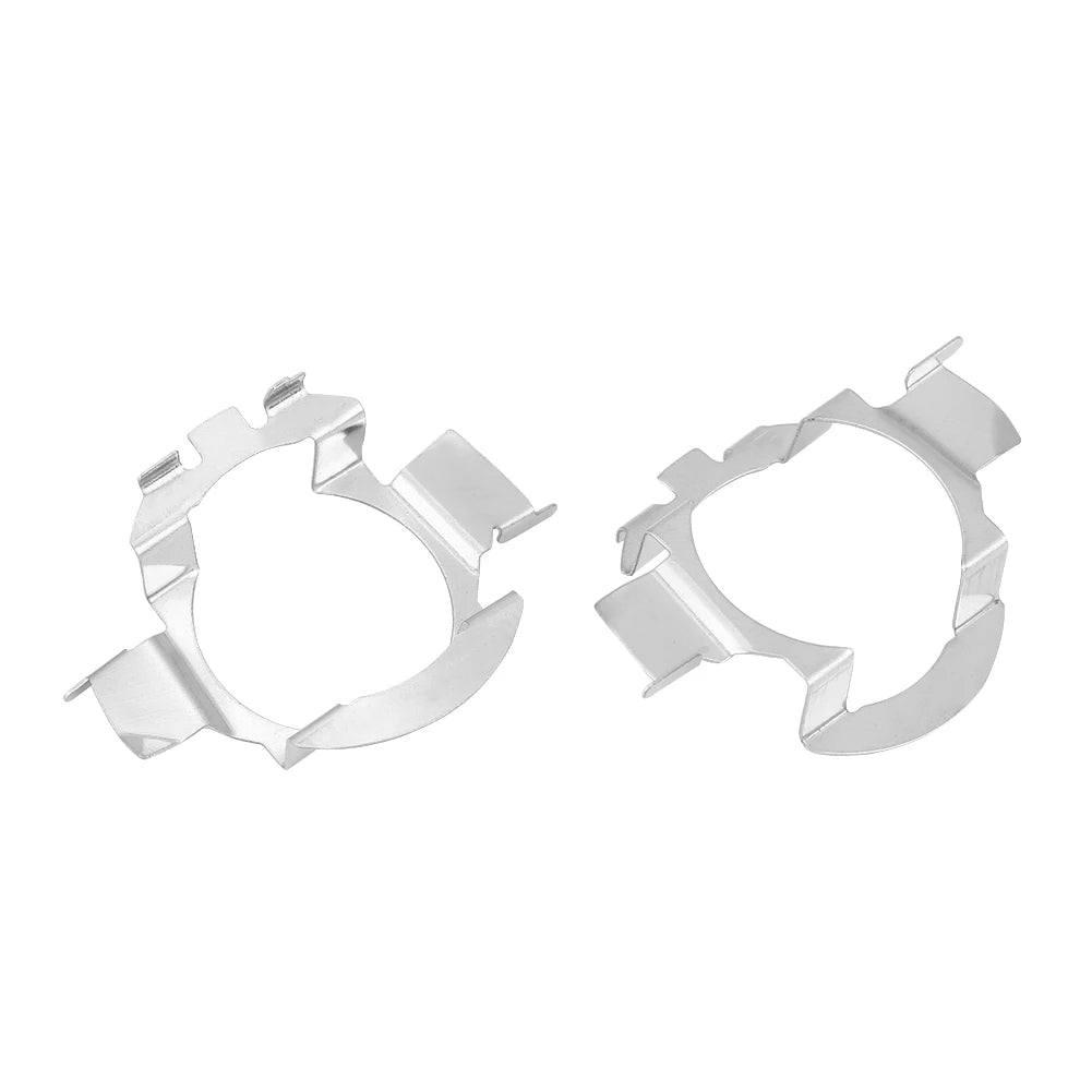 1 Pair H7 LED Headlight Adapter Retainer Holder for H7 LED Adapter H7 LED Headlight Adapter Headlight Adapter LED Retainer Qme