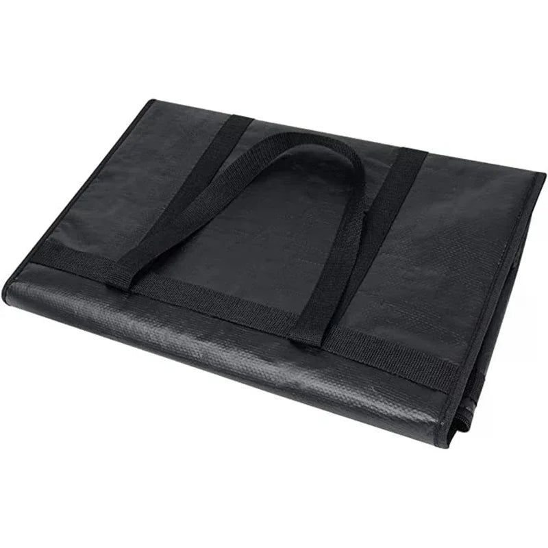 Large Insulated Delivery Bag Food Aluminum Foil Cooler Bag Foldable Portable Catering Grocery Bag Qme