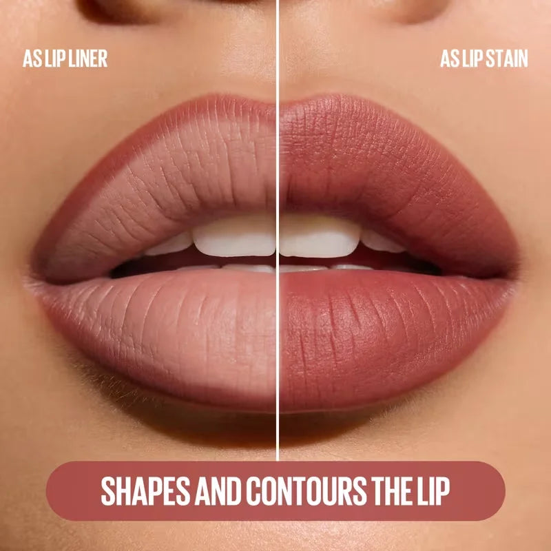 Lip Stain Liquid Liner Marker Pen Long Lasting Waterproof Matte Tint Qme