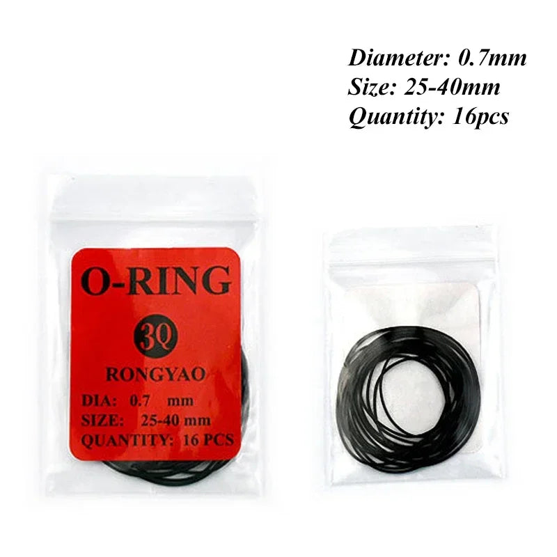 Watch Gasket Grease Repair Tool 0.5mm 0.6mm 0.7mm 0.8mm O-Ring Seal Professional Waterproof Sealer for Watch Gasket Watchmaker Qme 0.7mm O-Ring