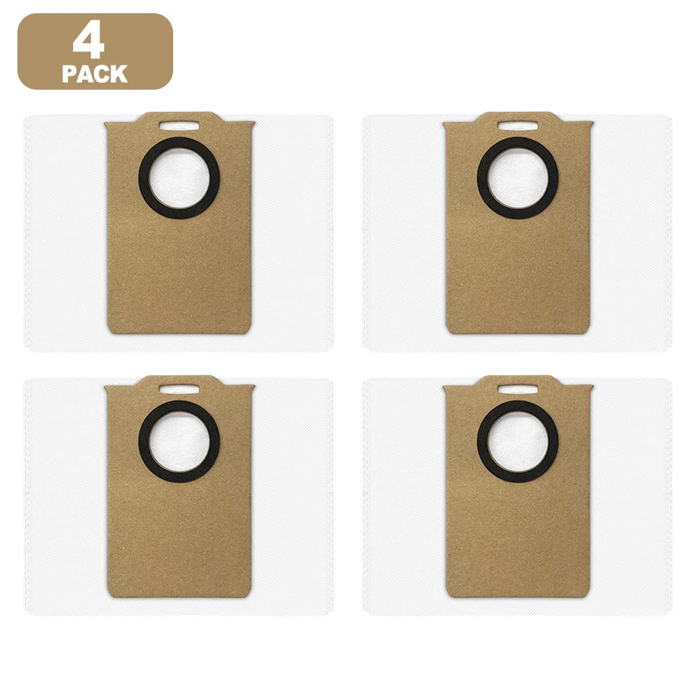4/10 Pack Dust Bags For Redroad R11 Robot Vacuum, 3.3L Non-woven 4-Layer Filter Vacuum Parts Accessories Qme