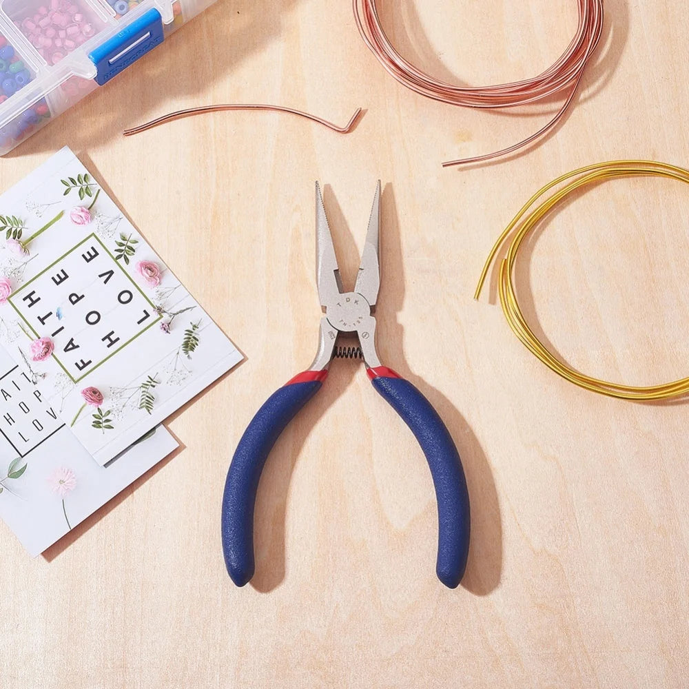 Jewelry Pliers 316 Stainless Steel Wire-Cutter Pliers Needle Cutting Jewelry Making Tools 135x53mm Qme