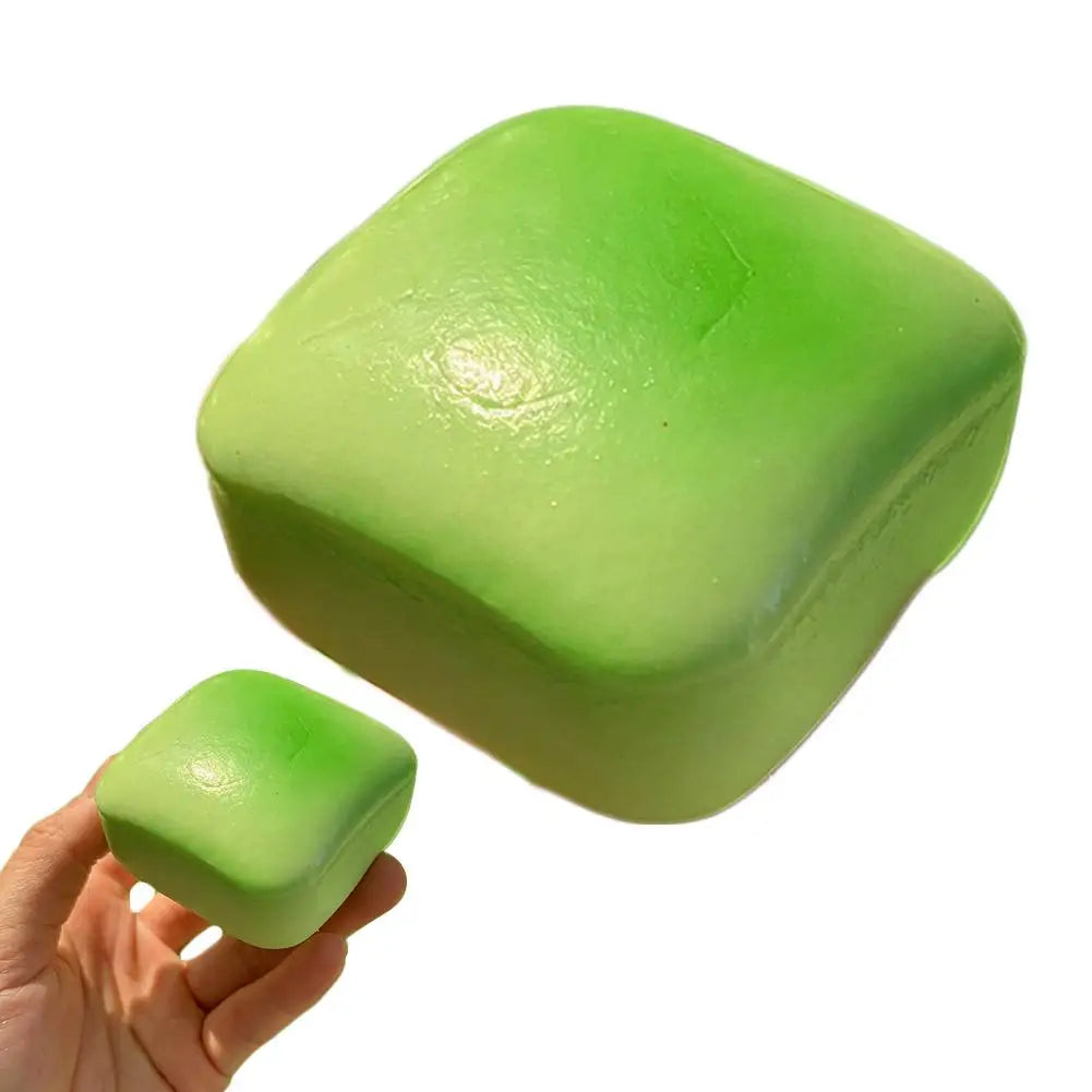 Mini Toast Squishy Toy Soft Slow Rebound Fidget Sensory Stress Relief Qme G