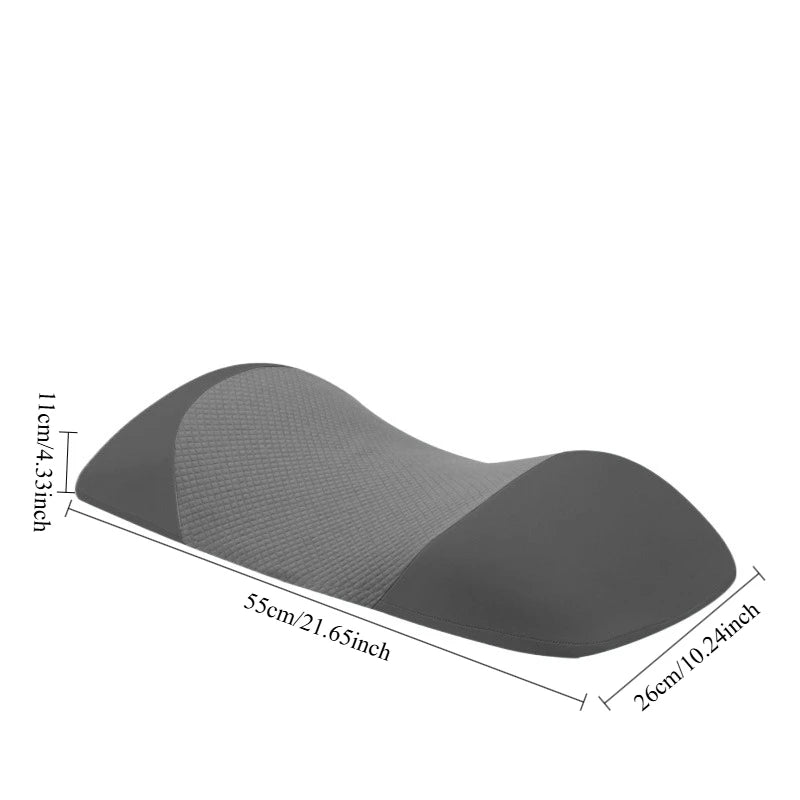 Lumbar Support Pillow for Sleeping Memory Foam Back Lumbar Support Cushion Back Support Bed Pillow Waist Support Back Sleepers Qme