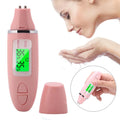 Portable Digital LCD Display Precision Skin Sensor Tester Face Moisture Water Oil Analyzer Moisture Meter Qme Default Title