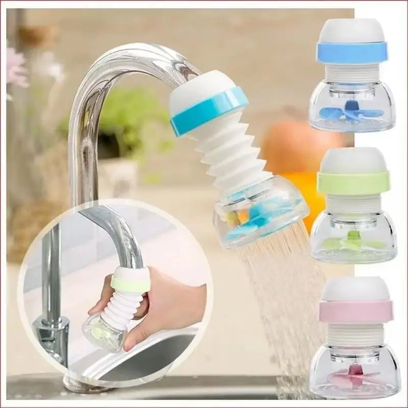 360 Rotatable Telescopic Tap Water Filter Sprinkler Anti-splash Qme