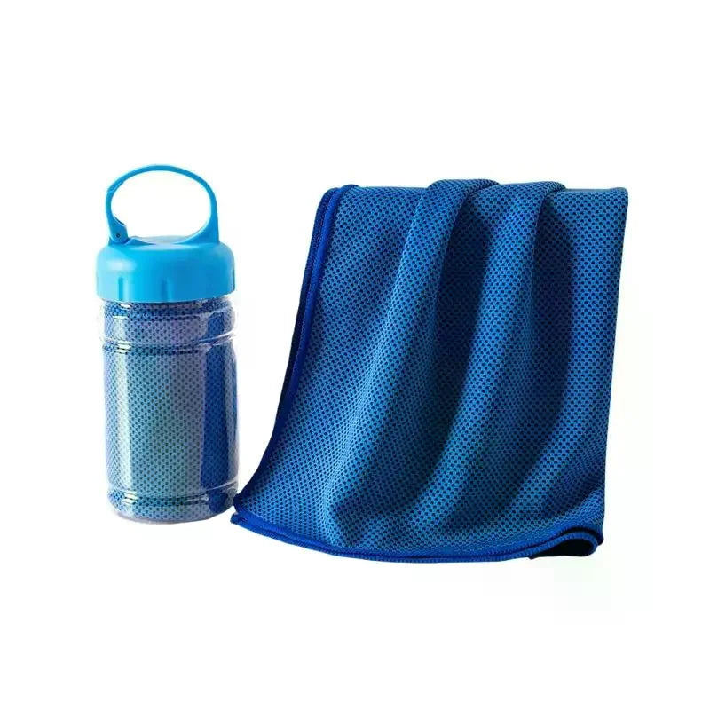 1Pcs Breathable Cooling Towel Ultra Soft Lightweight Microfiber Towels Quick Drying Sunstroke Prevention Yoga Swimming Gym Towel Qme