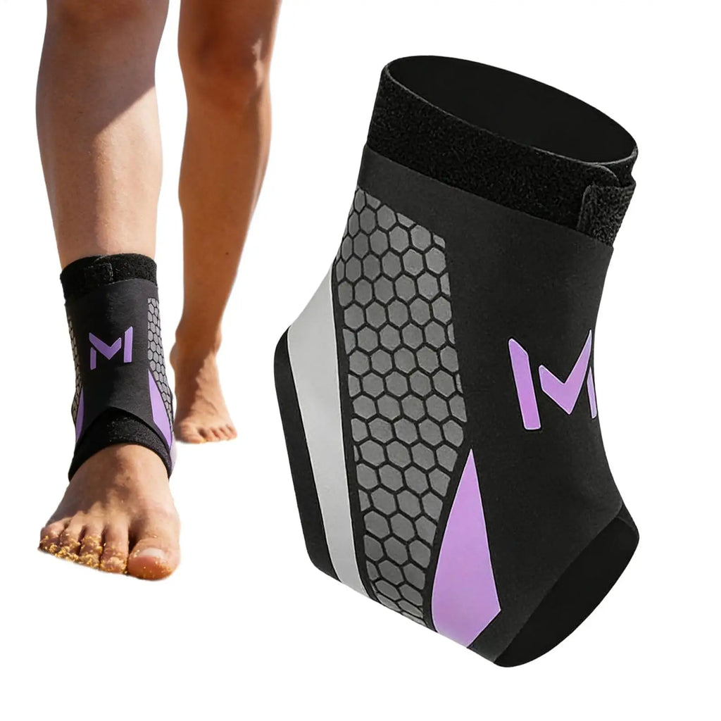1pcs Ankle Sleeve Breathable Portable Support Sleeve Foot Brace Ankle Support Strap for Exercise Fitness Walking Running Hiking Qme
